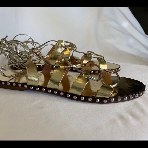 JCrew Studded Leather Gladiator Sandals - Picture 2 of 5